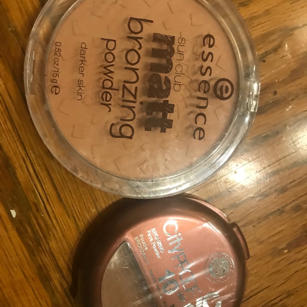 Two brand new nyc and essence bronzers